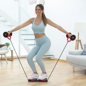 Abdominal Roller with Rotating Discs
