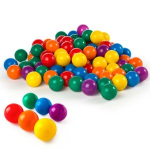 Balls Intex 49600NP         100 Pieces Multicolour 8 x 8 x 8 cm