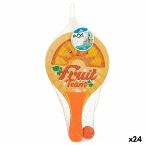 Beach Spades with Ball Aktive Summer Fruits Wood 18