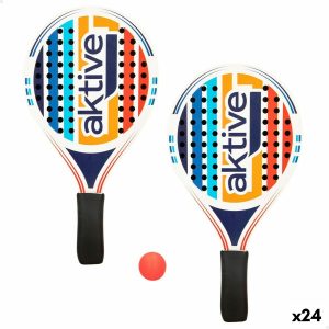 Beach Spades with Ball Aktive Wood 19