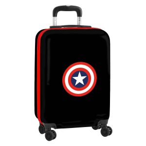 Cabin suitcase Capitán América Black 20'' 34
