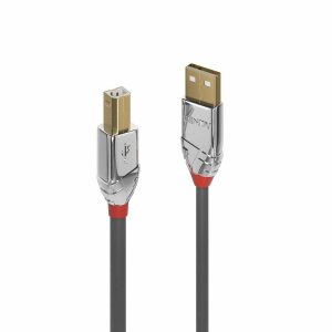 Cable Micro USB LINDY 36645 Black Grey 7