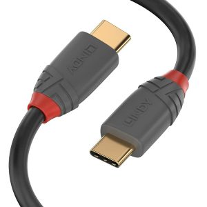 Cable USB C LINDY 36902 Black 1