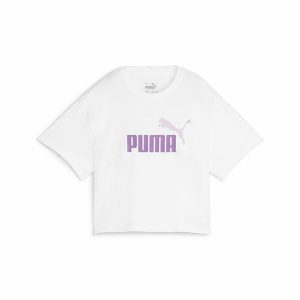 Child's Short Sleeve T-Shirt Puma Cropped