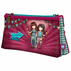 Double Carry-all Gorjuss Fireworks Maroon (21.5 x 11