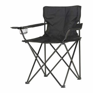 Folding Chair Black 80 x 83
