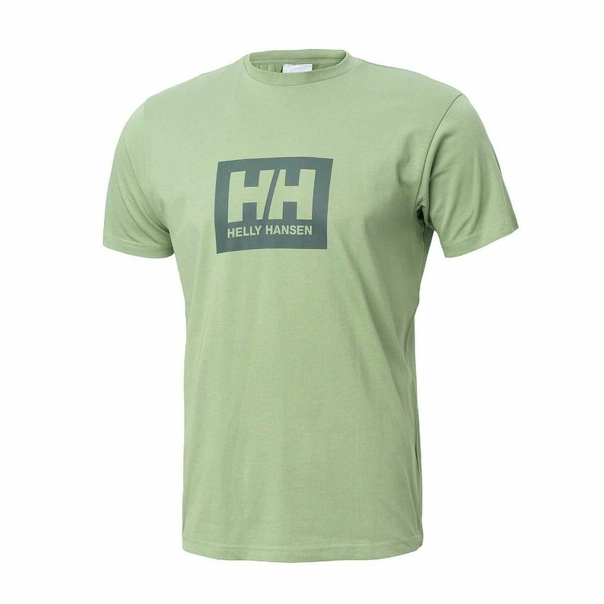 Men’s Short Sleeve T-Shirt HH BOX T Helly Hansen 53285 406 Green