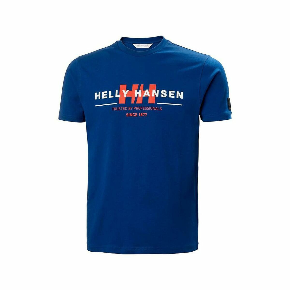 Men’s Short Sleeve T-Shirt NORD GRAPHIC Helly Hansen 53763 607 Blue Pink
