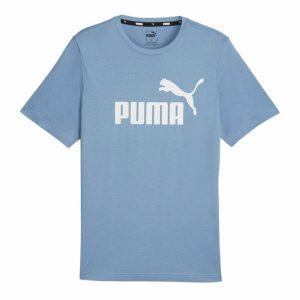 Men’s Short Sleeve T-Shirt Puma Essentials Zen Indigo