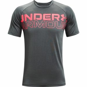 Men’s Short Sleeve T-Shirt Under Armour Tech 2.0 Dark grey