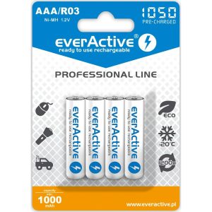 Rechargeable Batteries EverActive EVHRL03-1050 1