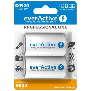 Rechargeable Batteries EverActive EVHRL20-10000 10000 mAh 1