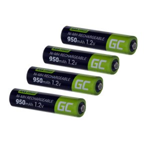 Rechargeable Batteries Green Cell GR03 950 mAh 1