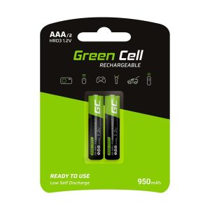 Rechargeable Batteries Green Cell GR07 950 mAh 1