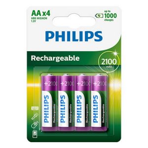 Rechargeable Batteries Philips R6B4A210/10 1