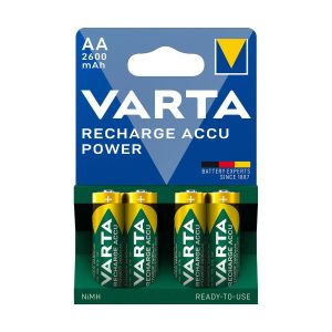 Rechargeable Batteries Varta RECHARGE ACCU Power AA 2600 mAh 1