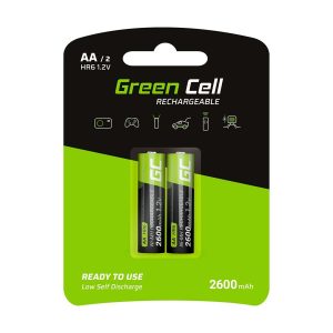 Rechargeable battery Green Cell GR05 2600 mAh 1