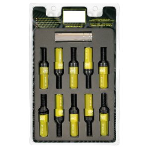Screw kit OMP OMPS09971409 28 mm Yellow M14 x 1