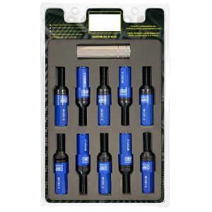Screw kit OMP OMPS09981207 28 mm Blue M12 x 1
