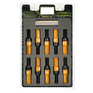 Screw kit OMP OMPS09981210 28 mm Orange M12 x 1