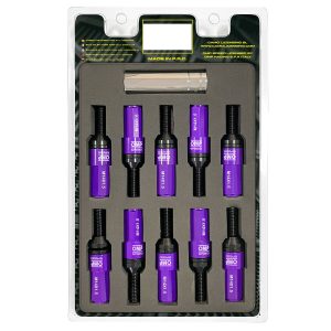 Screw kit OMP OMPS09981411 28 mm Purple M14 x 1