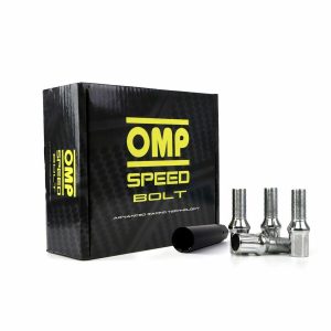 Set Nuts OMP 27 mm Silver 20 uds M12 x 1