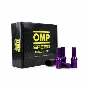 Set Nuts OMP 27 mm Violet 20 uds M12 x 1