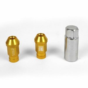 Set Nuts OMP 7075 Yellow 20 uds M14 x 1