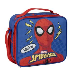 Thermal Breakfast Holder Spider-Man Blue 7 x 20 x 22 cm