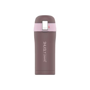 Thermos Feel Maestro MR-1643-30E Brown Stainless steel Natural rubber Plastic 300 ml