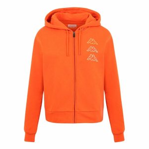 Unisex Hoodie Kappa Kaimi Dark Orange