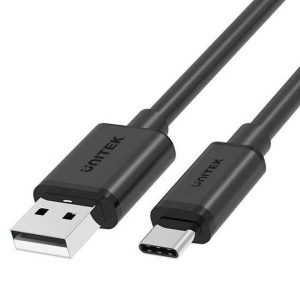 USB A to USB C Cable Unitek C14067BK Black 1