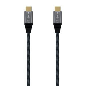 USB-C Cable Aisens A107-0670 60 cm Grey (1 Unit)