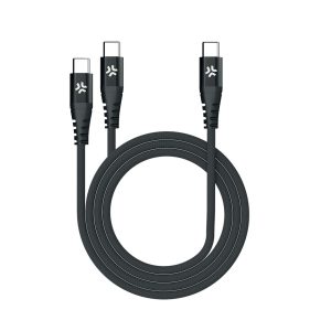 USB-C Cable Celly USBC2USBCBK Black 1