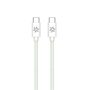 USB-C Cable Celly USBCUSBCCOTTGN Green 1