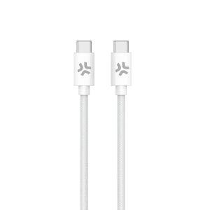 USB-C Cable Celly USBCUSBCCOTTWH White 1