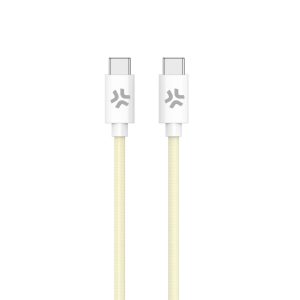 USB-C Cable Celly USBCUSBCCOTTYL Yellow 1