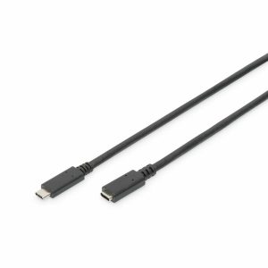 USB-C Cable Digitus AK-300210-015-S Black 1