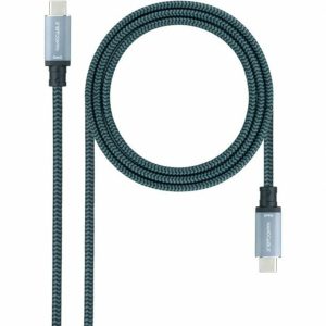 USB-C Cable NANOCABLE 10.01.4101-L150-COMB Green 1