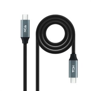 USB-C Cable NANOCABLE 10.01.4301-L150 Black 1