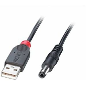 USB Cable DC LINDY 70267 Black 1