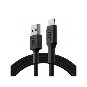 USB Cable Green Cell KABGC21 Black 1