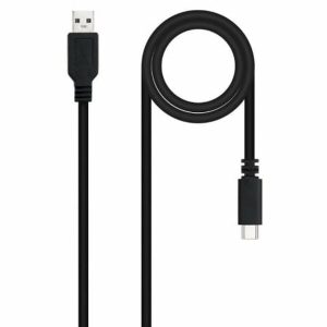 USB Cable NANOCABLE 10.01.2101-L150 Black 1