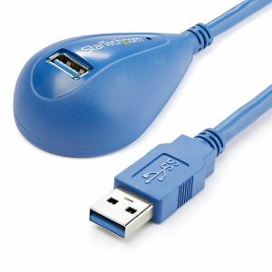 USB Cable Startech USB3SEXT5DSK Blue 1