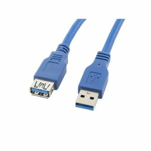 USB Extension Cable Lanberg CA-US3E-10CC-0018-B Blue 1