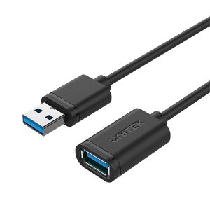 USB Extension Cable Unitek Y-C458GBK Black 1