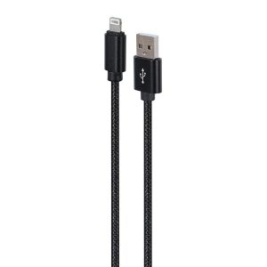USB to Lightning Cable GEMBIRD CCDB-mUSB2B-AMLM-6 Black 1