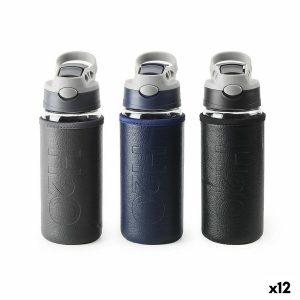 Water bottle Bewinner H2O Glass 500 ml 7 x 7 x 23