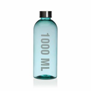 Water bottle Versa 1 L Blue Steel polystyrene Compound 8