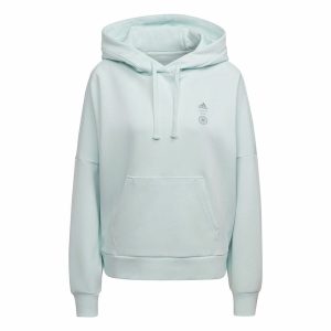 Women’s Hoodie Adidas Germany Travel Cyan